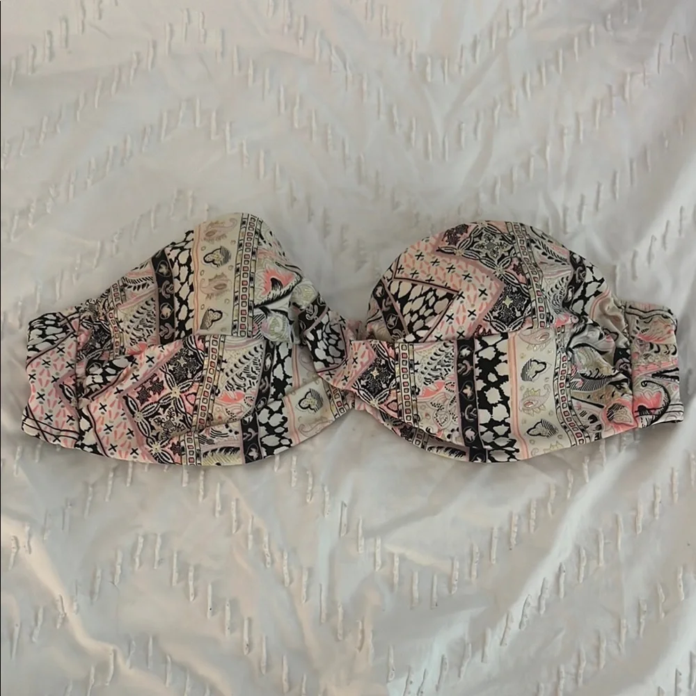 Victoria's Secret Multicolor Bandeau Bikini Top